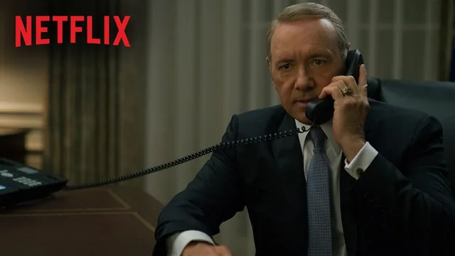 Kevin Spacey como Frank Underwood, en una imagen promocional de House of Cards.