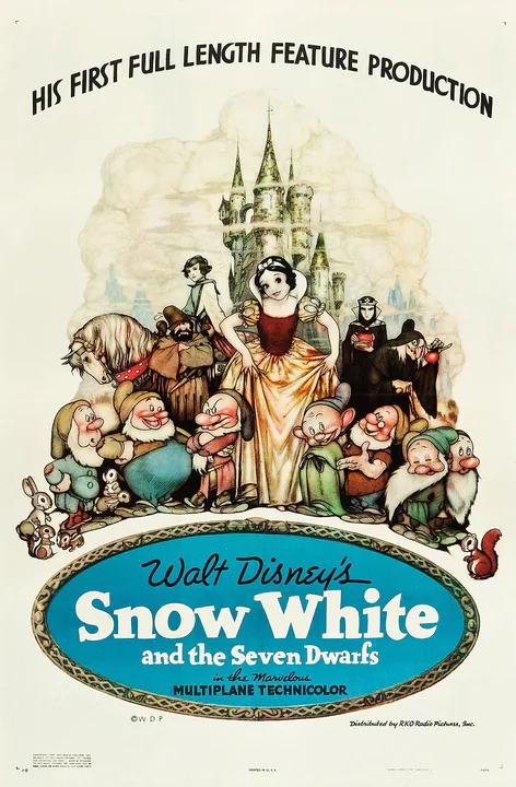 Póster de Blancanieves y los siete enanitos