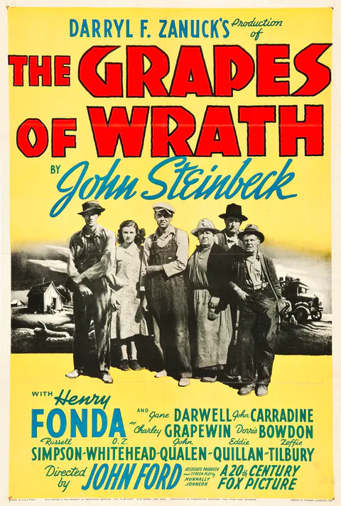 Poster de Viñas de ira