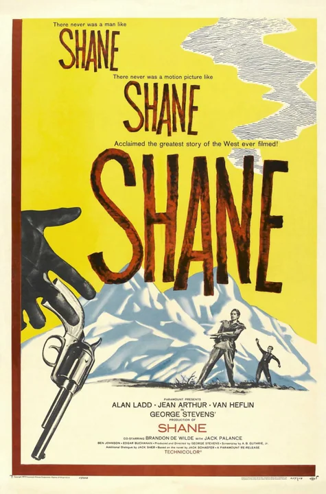Poster de Shane, el desconocido