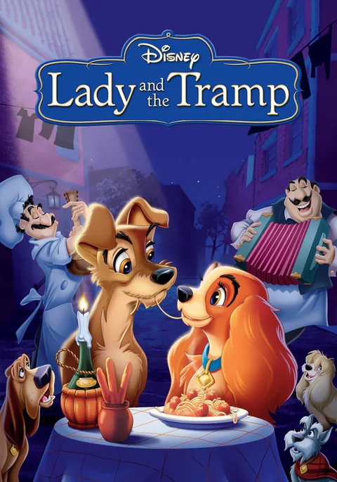 Póster de La dama y el vagabundo