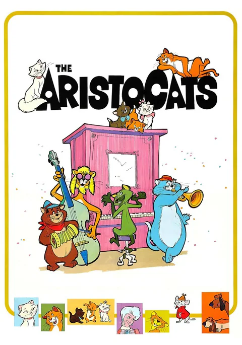 Póster de Los aristogatos
