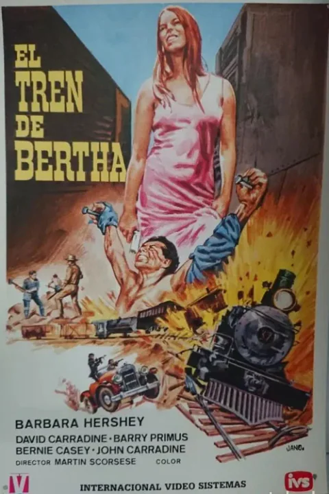 Poster de El tren de Bertha