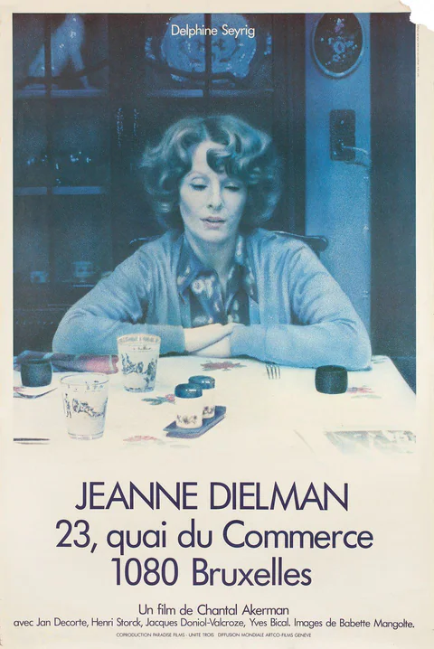 Póster de Jeanne Dielman, 23 quai du Commerce, 1080 Bruxelles