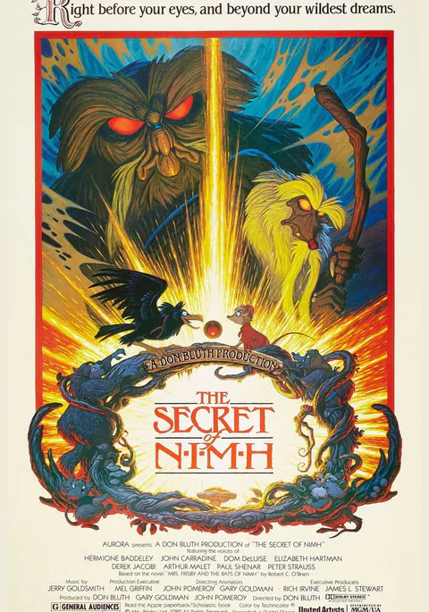 Póster de El secreto de NIMH