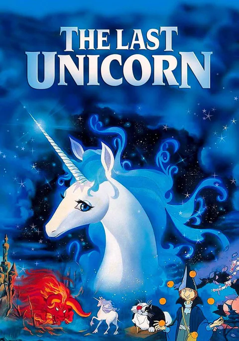 Poster de El último unicornio