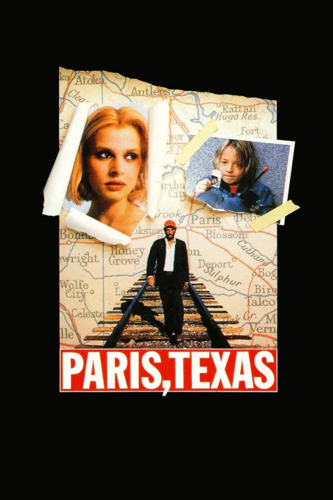 Poster de París, Texas