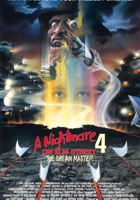 Poster de Pesadilla en Elm Street 4 El amo del sueño