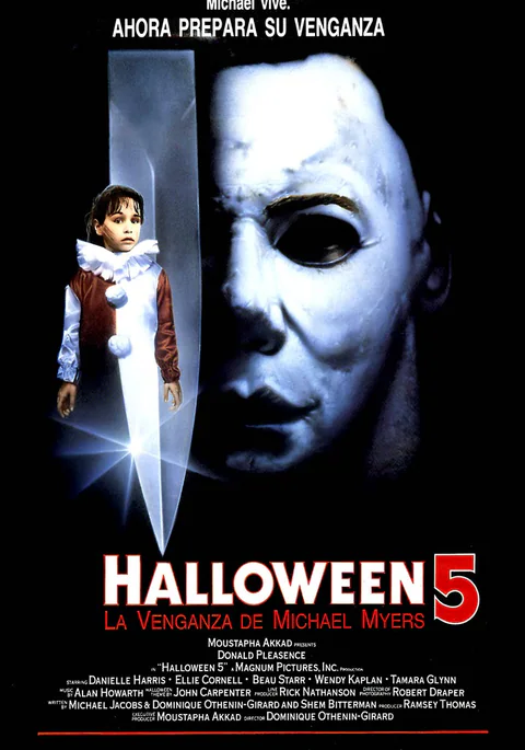 Póster de Halloween 5: La venganza de Michael Myers