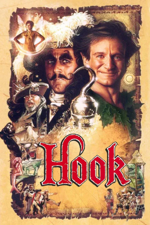 Poster de Hook (El capitán Garfio)