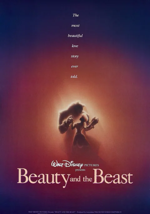 Poster de La bella y la bestia