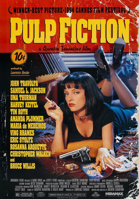 Póster de Pulp Fiction
