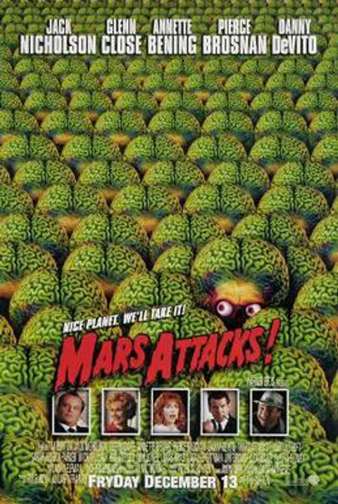 Poster de Mars Attacks!