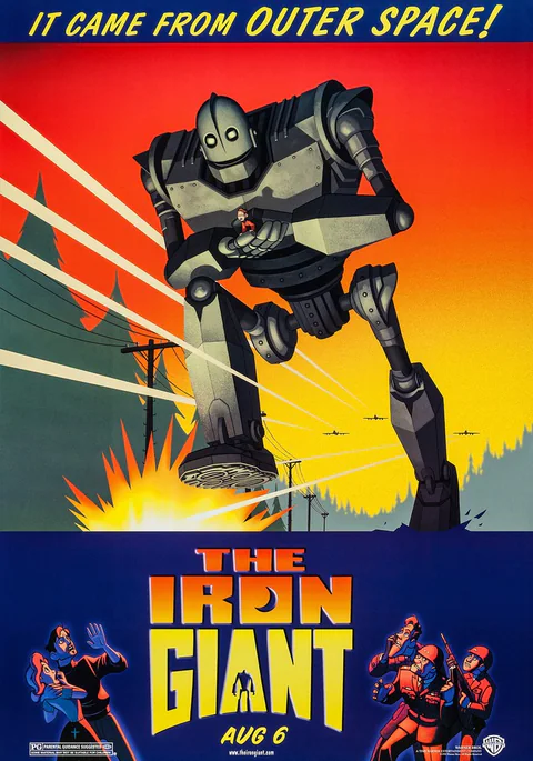Poster de El gigante de hierro