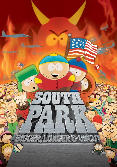 Póster de South Park: Más grande, más largo y sin cortes