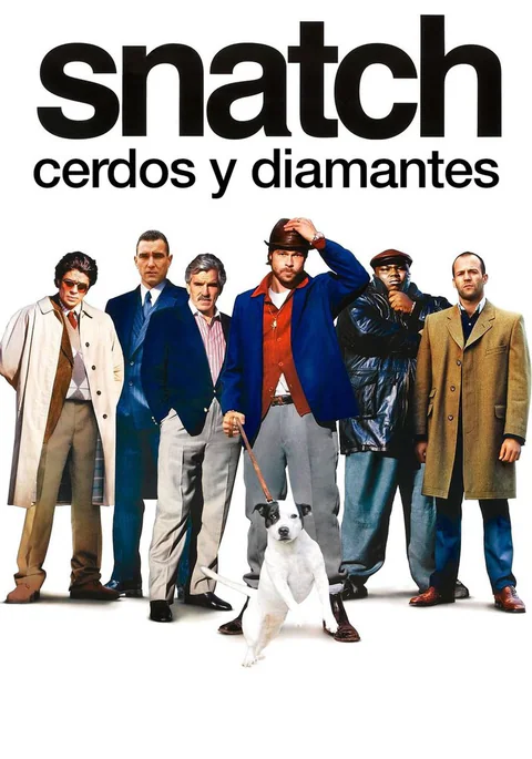 Poster de Snatch. Cerdos y diamantes