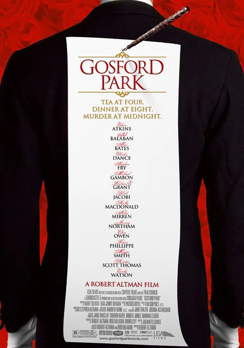 Poster de Gosford Park: Crimen de medianoche