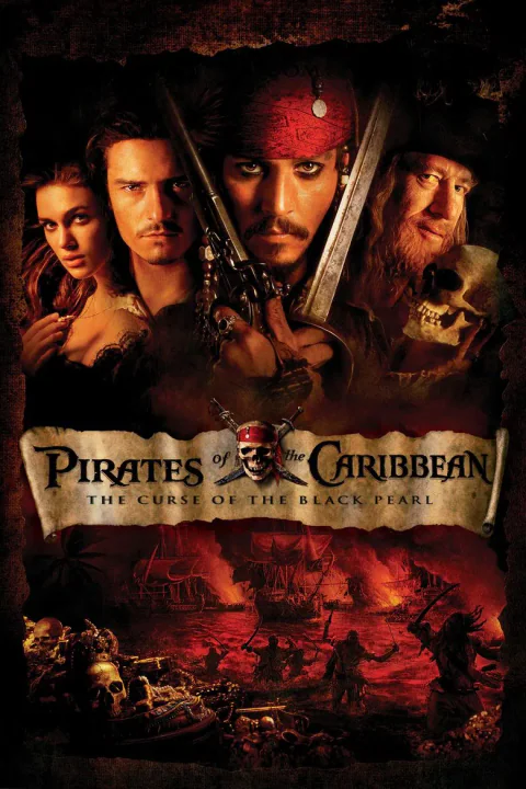 Póster de Pirates of the Caribbean: The Curse of the Black Pearl