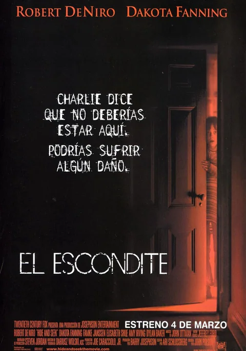 Poster de El escondite
