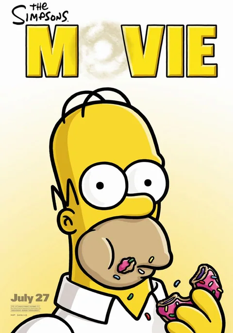 Poster de Los Simpson: La película