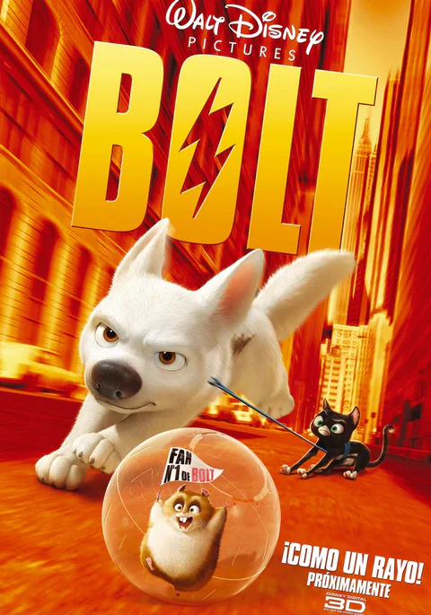 Poster de Bolt: Un perro fuera de serie