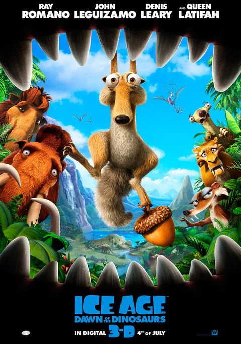 Poster de La era de hielo 3: El origen de los dinosaurios