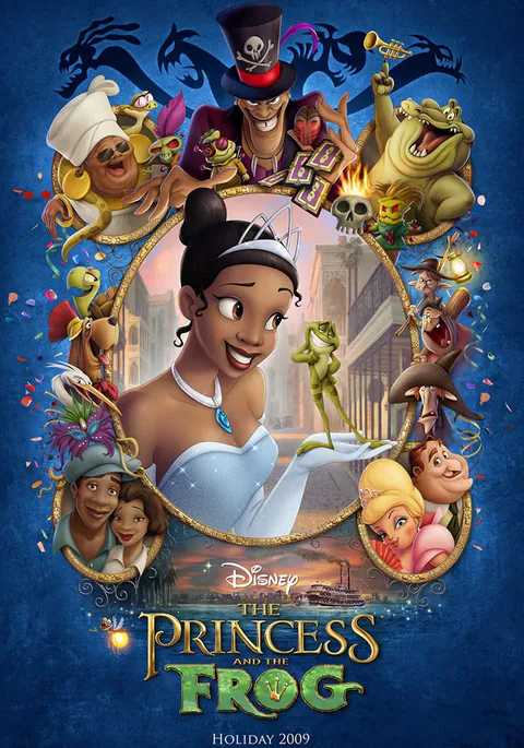Poster de La princesa y el sapo
