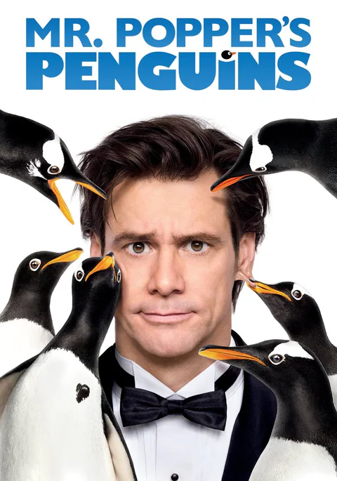 Poster de Los pingüinos de papá
