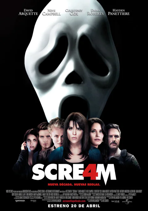 Poster de Scream 4: grita de nuevo