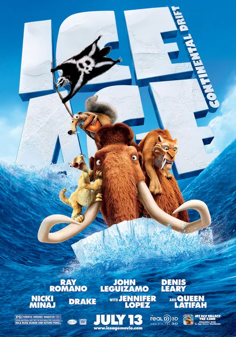 Poster de La era de hielo 4: La formación de los continentes