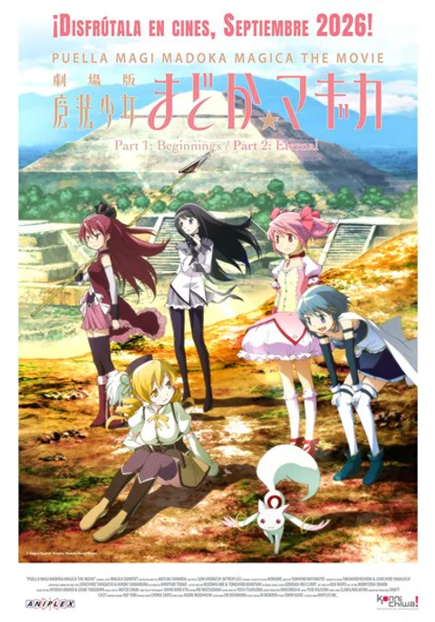 Póster de Puella Magi Madoka Magica: La película - Parte 1