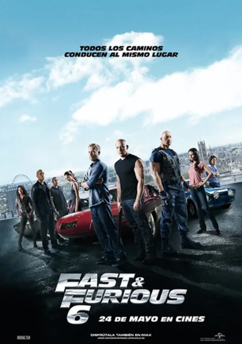 Poster de Fast & Furious 6