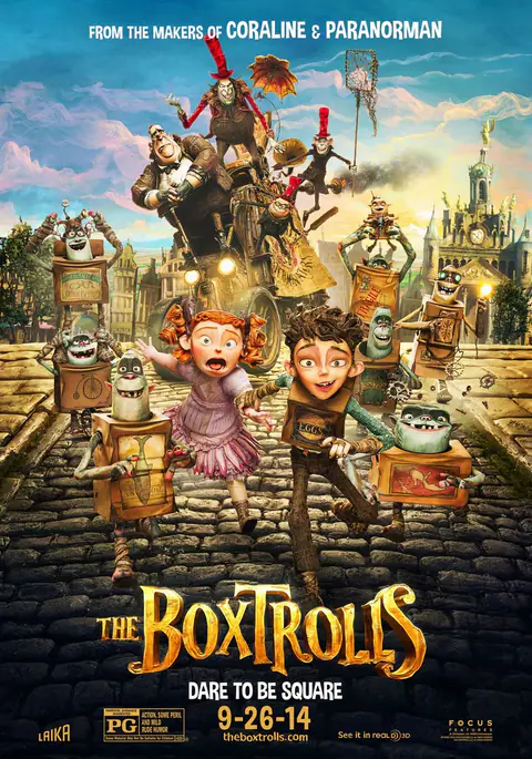 Póster de Los Boxtrolls