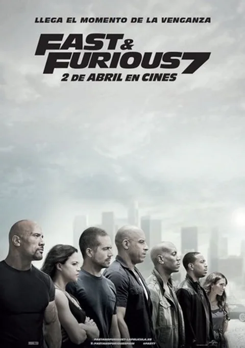Poster de Furious 7
