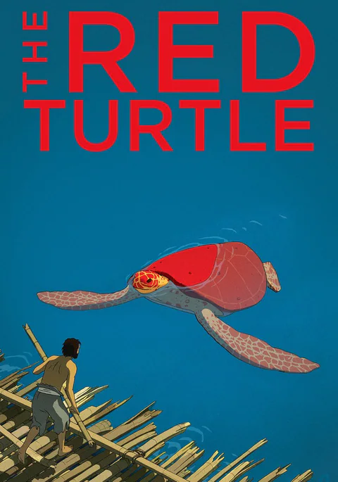 Póster de La tortuga roja