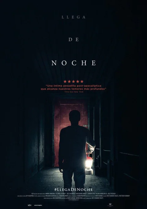 Poster de Llega de noche