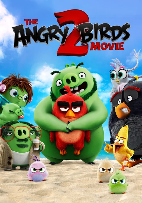 Poster de The Angry Birds Movie 2