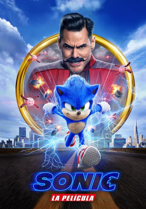 Poster de Sonic: La película