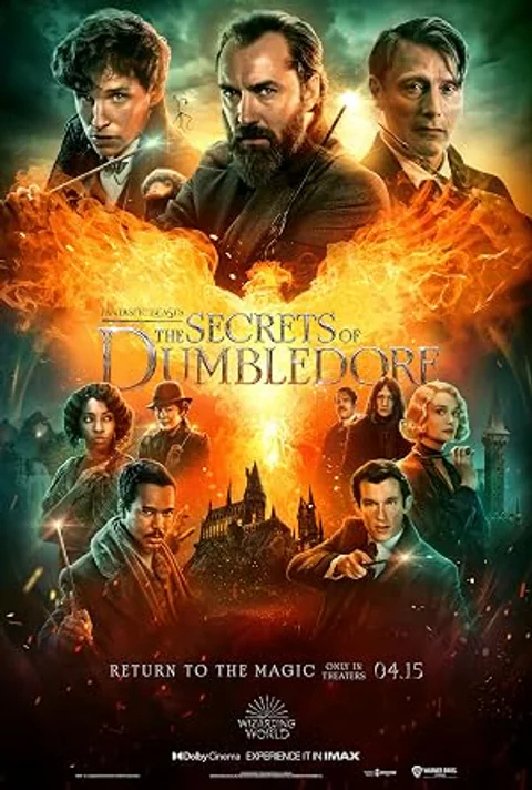 Poster de Fantastic Beasts: The Secrets of Dumbledore
