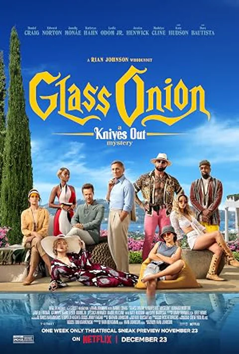 Poster de Glass Onion: A Knives Out Mystery