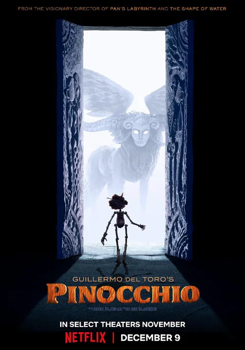 Poster de Pinocho de Guillermo del Toro