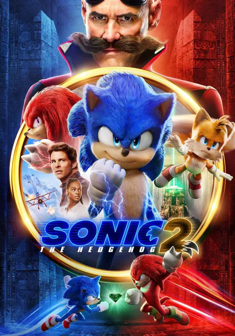 Poster de Sonic 2: La película