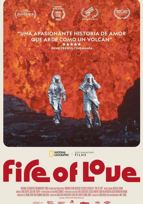 Poster de Volcanes: La tragedia de Katia y Maurice Krafft