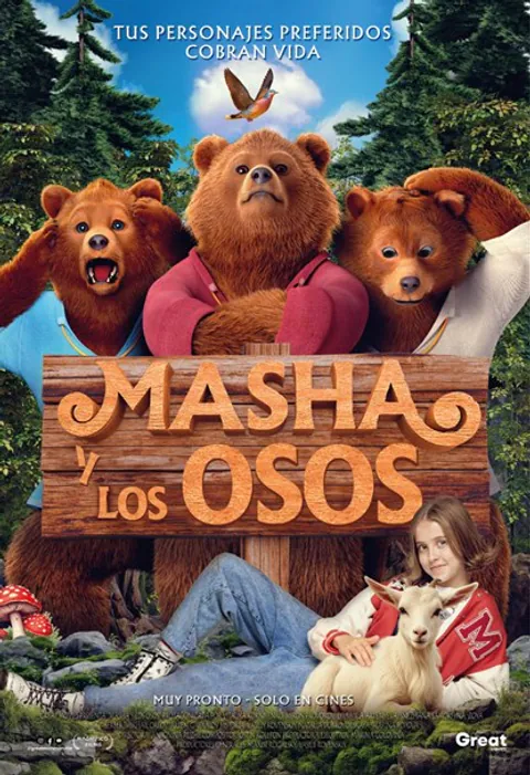 Póster de Masha y los osos: La película