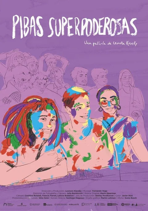 Póster de Pibas superpoderosas