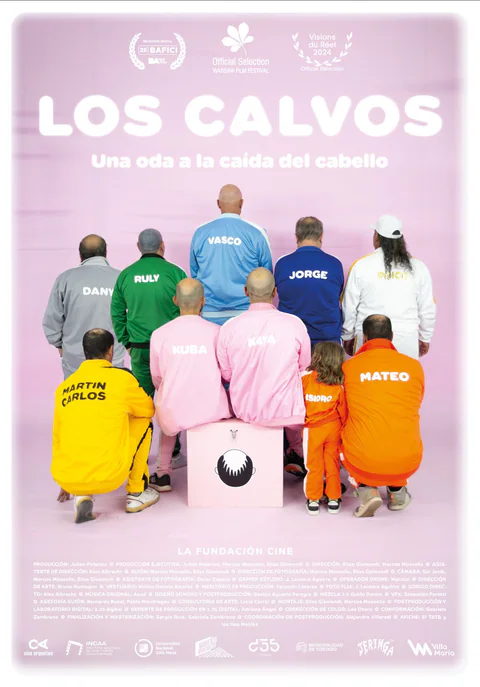 Póster de Los calvos