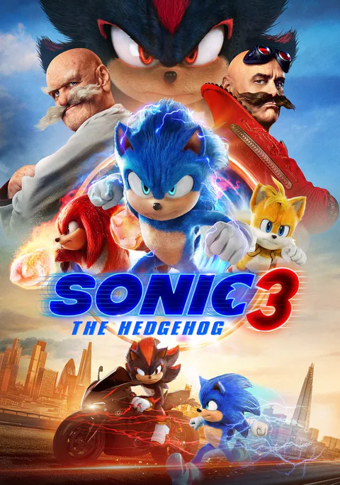 Poster de Sonic 3: La película