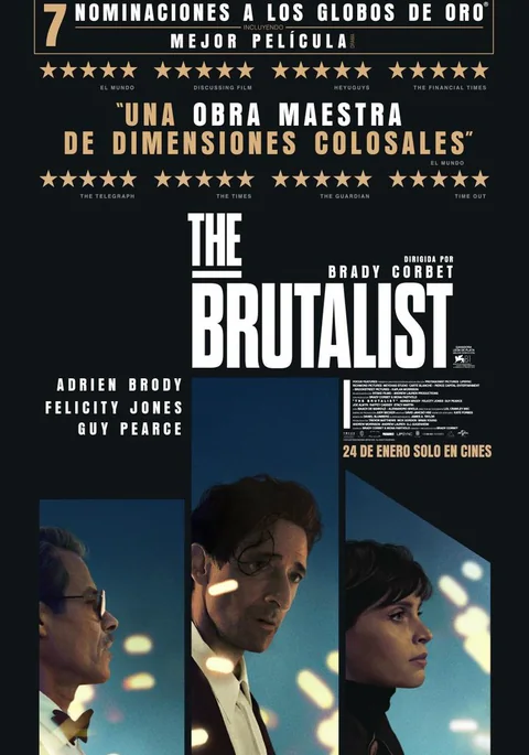 Poster de The Brutalist