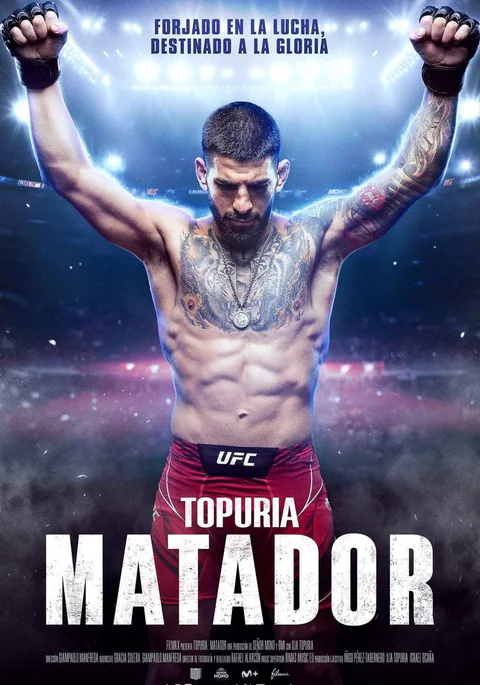Poster de Topuria. Matador