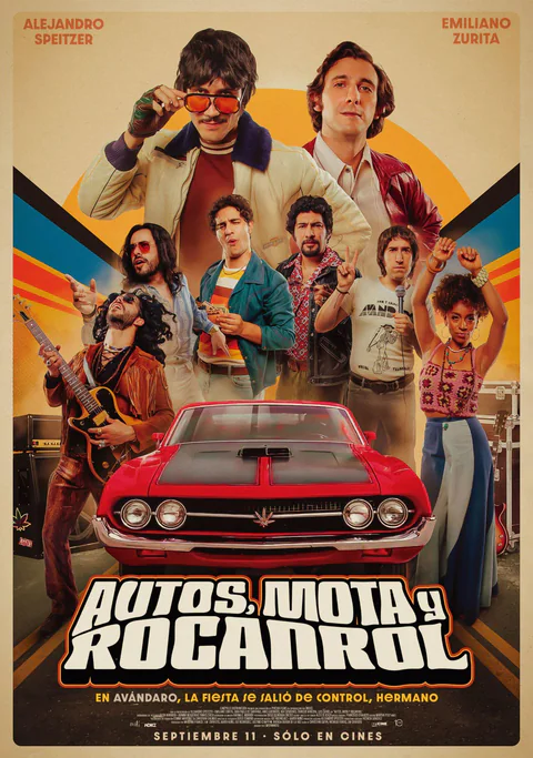 Poster de Autos, Mota y Rocanrol